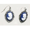 Boucles d'Oreilles Vampire Katherine Pierce Camée