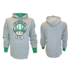Sweat-Shirt Capuche Nintendo Champignon Vert Extend Your Life