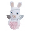 Peluche Les Lapins Crétins Valentine Ange 19cm