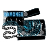 Porte Feuille avec Chaîne Ramones Logo bleu