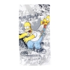 Serviette Simpsons Homer & Bart Why you Little