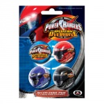 Pack de 4 Badges Power Rangers Colours