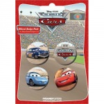 Pack de 4 Badges Cars Version 1