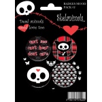 Boutons / Badges Skelanimals Pack Mood 2
