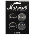 Badges Marshall Logo Pack de 4