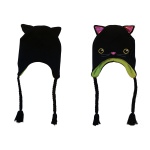 Bonnet Animal Tête de Chat noir Freaks and Friends