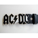 Ceinture avec Boucle Métal ACDC