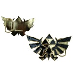 Boucle de Ceinture en Métal Zelda Gold