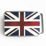 Boucle de Ceinture en Métal Union Jack