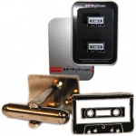 Boutons de Manchette Cassette Audio Vintage