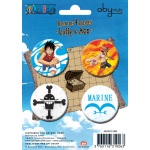 Boutons / Badges One Piece Luffy & Ace