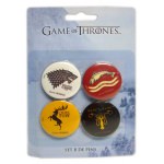 Boutons / Badges Le Trône de Fer Set B