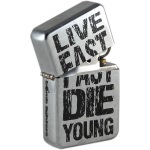 Briquet Tempete Essence Live Fast Die Young