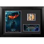 Cadre avec Pellicules du Film Batman The Dark Knight Logo Feu