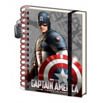 Cahier Captain America Spirale A 5 First Avenger