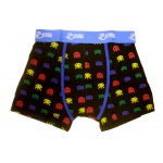 Caleçon Boxer Short Joystick Junkies Invaders Multicolore