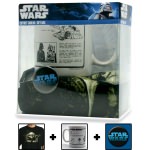 Coffret Star Wars T-Shirt Yoda avec Badge et Mug