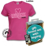 Coffret T-Shirt Femme et Porte Clé Top Gun I Love Maverick