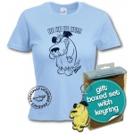 Coffret T-Shirt Femme et Porte Clé Les Fous Du Volant Diabolo