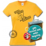 Coffret T-Shirt Femme et Porte Clé Looney Tunes Sam le Pirate