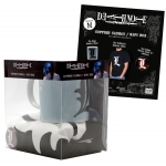 Coffret T-Shirt, Badge et Mug Tasse Death Note L Symbole