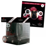 Coffret T-Shirt Femme Badge et Mug Tasse Skelanimals Dark Love