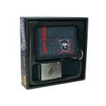 Coffret Marvel Extreme Wolverine Pack Porte Feuille et Ceinture avec Boucle