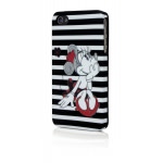 Coque Iphone 4/4S Minnie Mouse Rayures