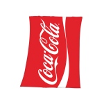 Couverture Polaire Coca Cola Logo Rouge