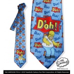 Cravate Officielle Les Simpsons Homer D'Oh