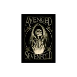 Drapeau Poster Textile Avenged Sevenfold Squelette Ailé