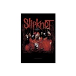Drapeau Poster Textile Slipknot Groupe Rouge