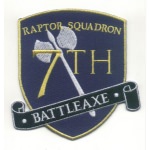 Ecusson Battlestar Galactica Escadron Raptor 7