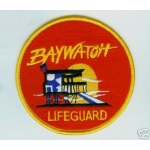 Ecusson Alerte à Malibu / Baywatch Lifeguard