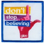 Ecusson Glee Don't Stop Believing