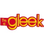 Ecusson Glee I'm a Gleek