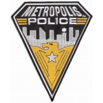 Ecusson Superman Métropolis Police Aigle