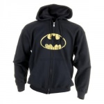 Sweat-Shirt Batman Capuche avec Zip Intégral Distressed Logo