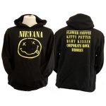 Sweatshirt Capuche Hoodie Nirvana Smiley