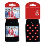 Housse de téléphone One Direction Phone Sock Groupe et Coeurs