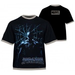 T-Shirt Spiderman Black Web