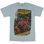 T-Shirt Spiderman Comic Cover 100ème Numéro Vintage