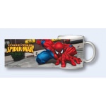 Mug Spiderman Tasse Mur Gris
