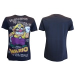T-Shirt Nintendo Wario Noir