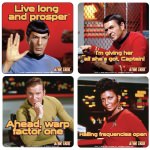 Pack de 4 Dessous de Verre Coasters Star Trek