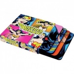 Pack de 4 Dessous de Verre Coasters Wonder Woman