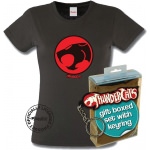 Coffret T-Shirt et Porte Clé Cosmocats Logo Thundera Femme