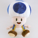 Peluche Toad Bleu Nintendo 17 cm