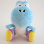 Peluche Yoshi Bleu Nintendo 16 cm