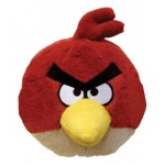 Peluche Angry Birds Sonore Oiseau Rouge 12cm